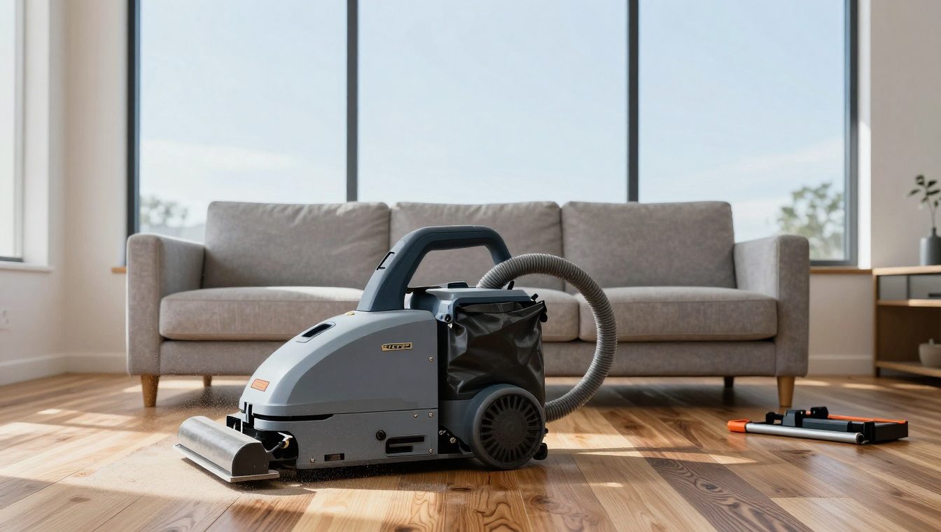 Dustless hardwood floor sanding, what to expect in your home (noise, smell, cleanup, timeline)