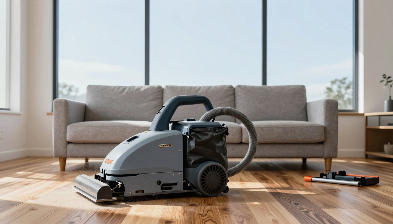Dustless Hardwood floor sanding in Alpharetta