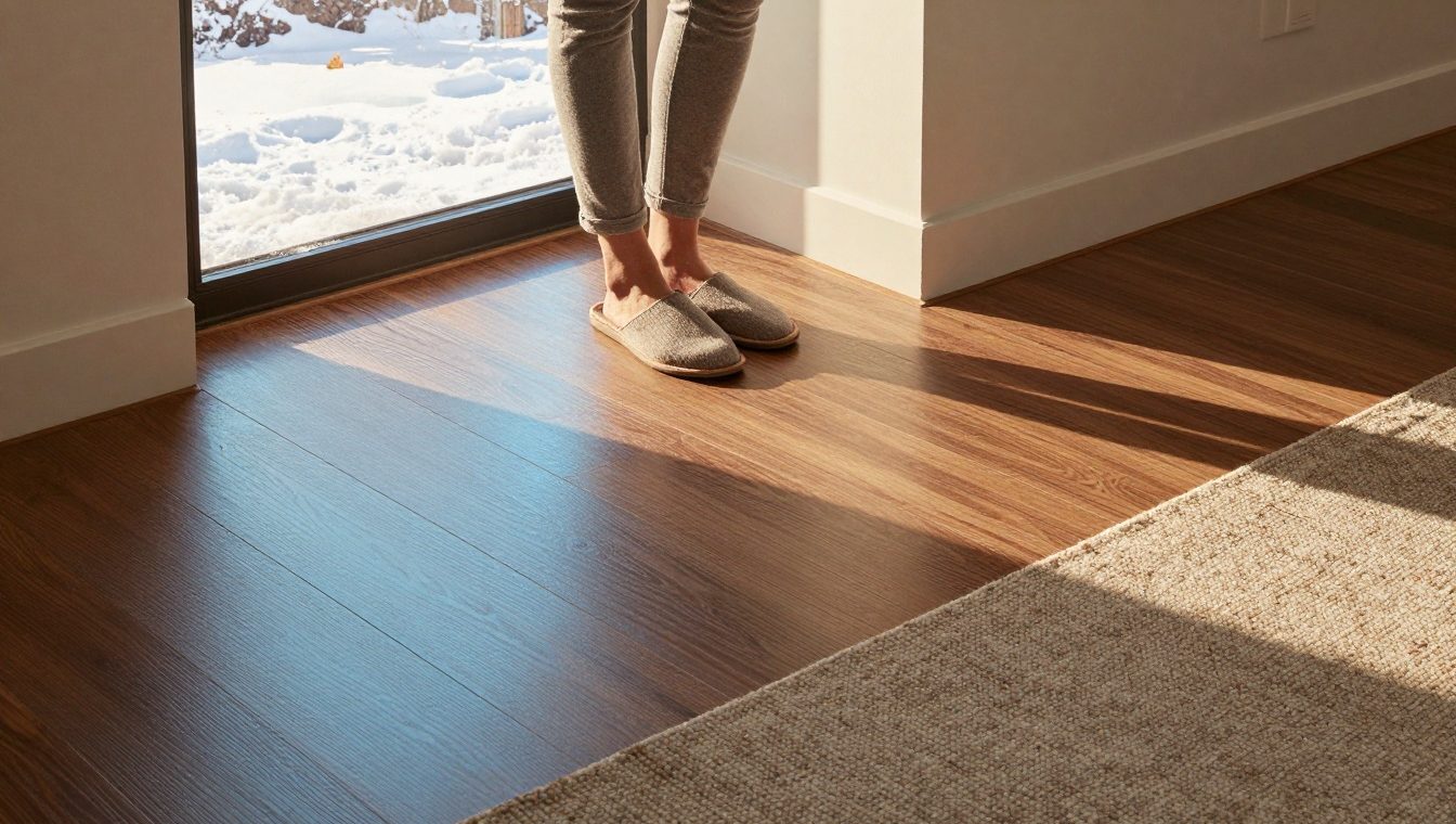 Why Your Floors Feel Cold in Winter (and Which Upgrades Actually Help)