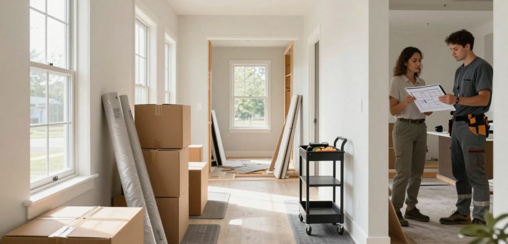 A Room-by-Room Floor Replacement Plan for Living at Home in Alpharetta (Dust Control, Furniture Moves, Walk Paths)