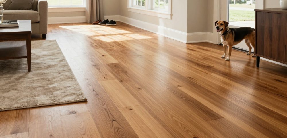 Hardwood Floor Stain Decision Alpharetta: Choosing a Color That Hides Scratches on Busy Floors