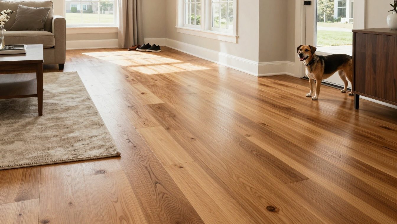 Hardwood Floor Stain Decision Alpharetta: Choosing a Color That Hides Scratches on Busy Floors