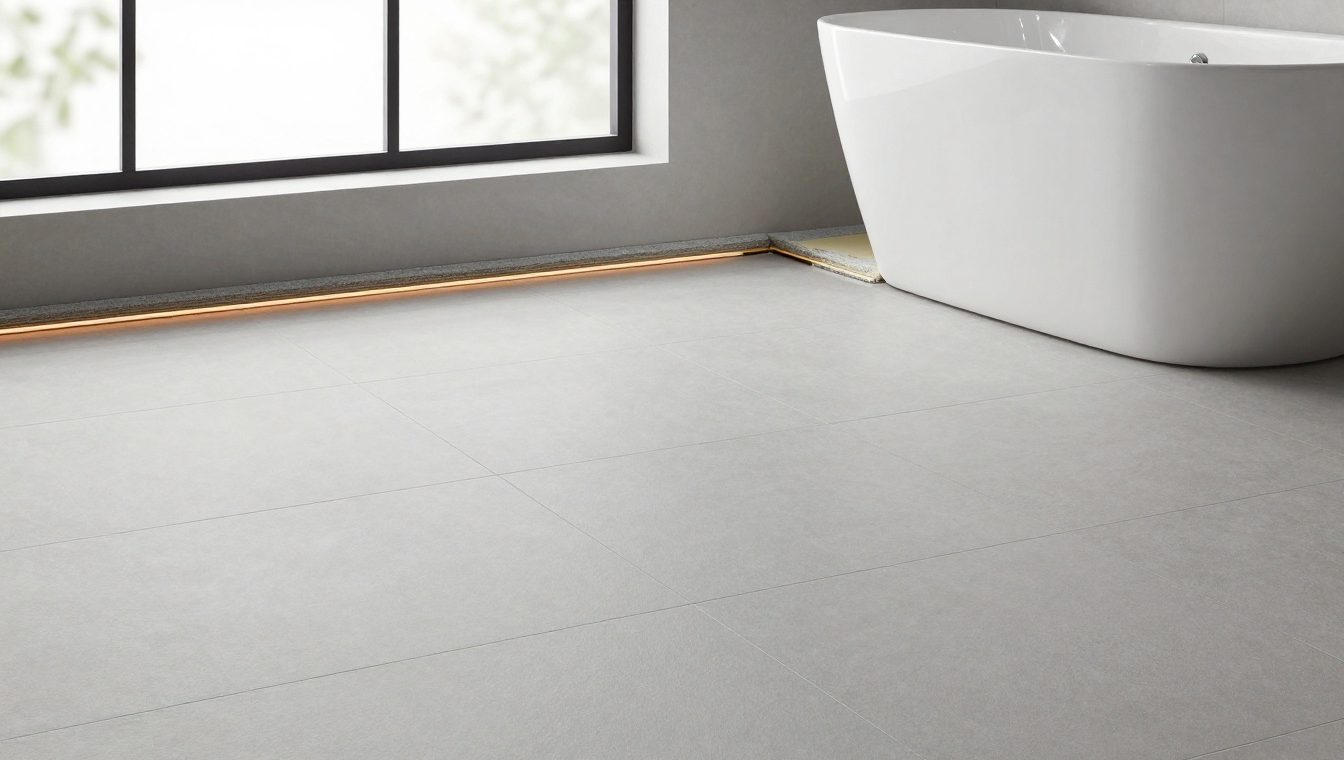 Heated Floor Underlayment Options for Bathrooms (What We Install and Why)