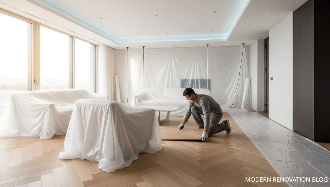 Changing Floors in a Furnished Home: How Pros Protect Furniture, Trim, and Air Quality