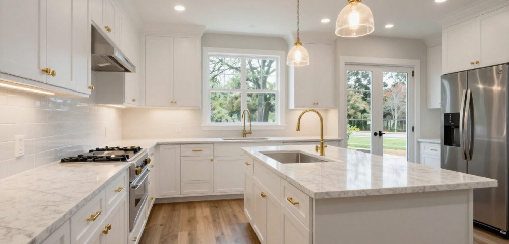 Kitchen Remodel ROI in Alpharetta: What Buyers Pay for in 2026 (Cabinets, Counters, Lighting, Floors)