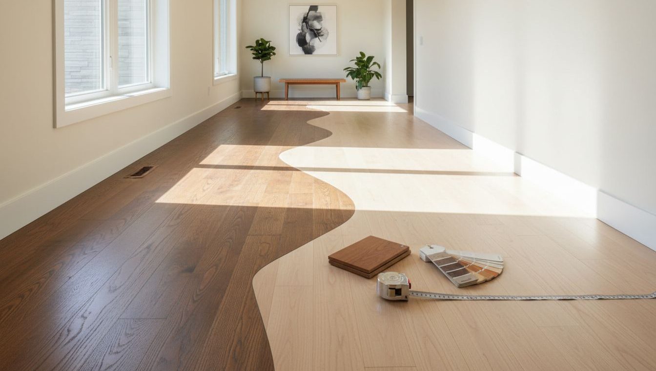Matching Hardwood Flooring to Existing Rooms Without Refinishing the Whole House