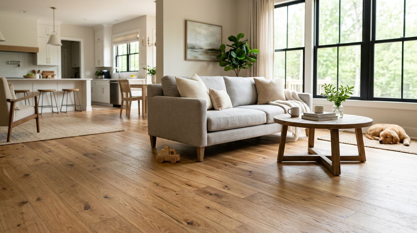 Choosing the Best Hardwood Plank Width in Alpharetta Family Homes